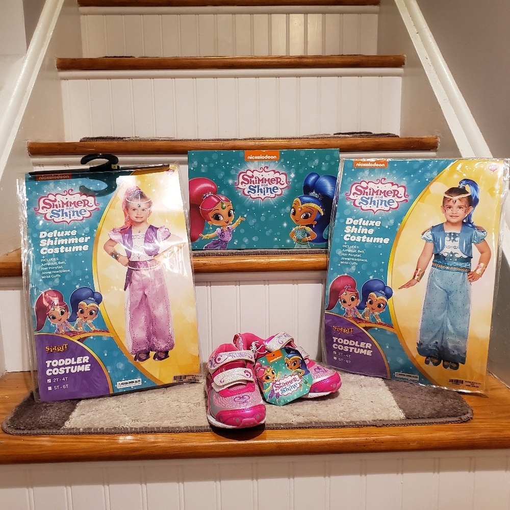 Lot of Shimmer & Shine Deluxe Toddler Costumes